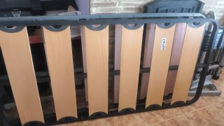Estructura cama metálica