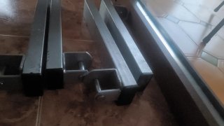 Estructura cama metálica