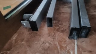 Estructura cama metálica