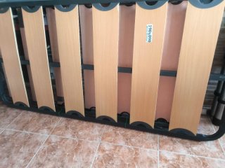 Estructura cama metálica