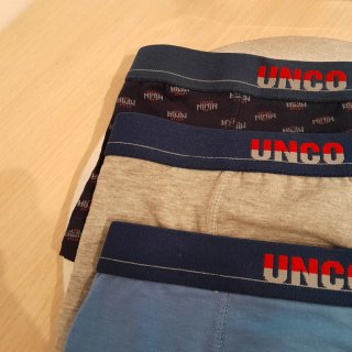 Pack 3 Bóxers Niño Unco Talla 2/4