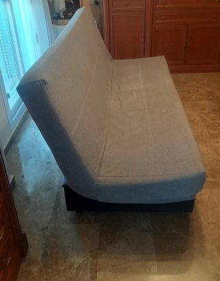 Sofá Cama Gris Claro