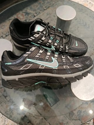Nike P-6000 Zapatillas Negras y Turquesa