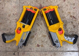 Pistola Nerf N-Strike Revolver