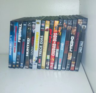 Lote 17 Películas DVD Acción/Aventura/Crimen