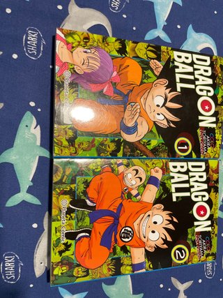 Mangas Dragón ball a color 1 y 2