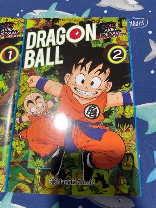 Mangas Dragón ball a color 1 y 2