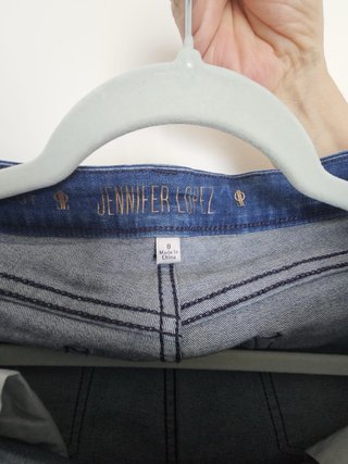 Jeans J.Lo Talla 8 Azul Desgastados