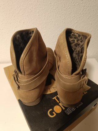 Botines Tino Gonzalez Camel Talla 41