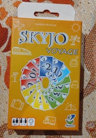 Juego de mesa Skyjo Voyage. Nuevo