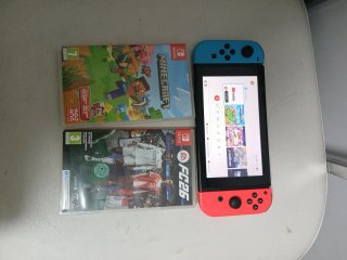 Nintendo Switch Azul y Naranja