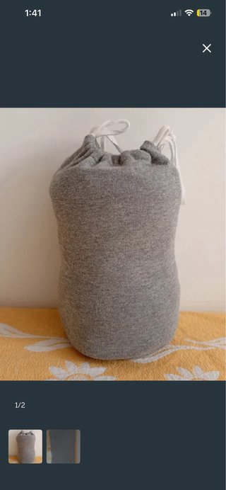 Portabebés AOOWU Ergonómico Gris
