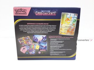 otros juegos y juguetes the pokémon company caja de entrenador élite caos creciente