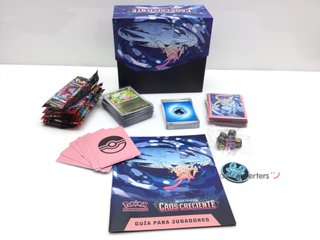 otros juegos y juguetes the pokémon company caja de entrenador élite caos creciente