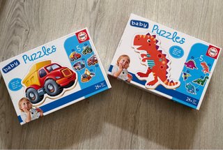 Lote 2 Puzzles Educa Baby 5 Piezas
