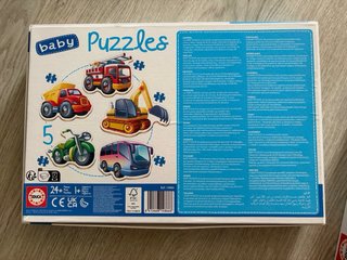 Lote 2 Puzzles Educa Baby 5 Piezas