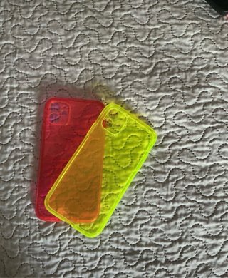 Fundas iPhone 11 Neón (2 unidades)