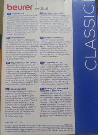 Tensiometro Beurer Classic