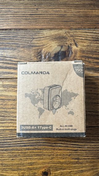 Adaptador Colmanda 5 en 1: 3 USB + 1 Tipo C