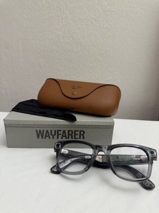 Gafas Ray-Ban Wayfarer Meta Gen 2 Transparente