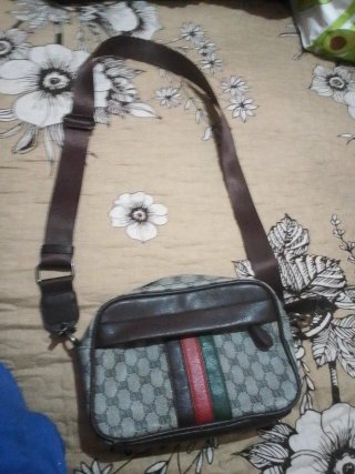 Bolso Gucci Hombre Marrón Multicolor