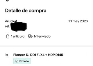 Pioneer DJ DDJ-FLX4 ¡¡Sin uso!! 3meses y factura.