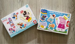 Puzzles Disney Baby y Peppa Pig