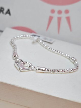 Pulsera Pandora 18 centímetros Corazón Plata Ale