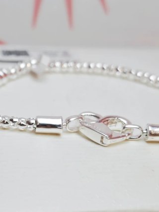 Pulsera Pandora 18 centímetros Corazón Plata Ale