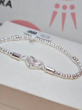 Pulsera Pandora 18 centímetros Corazón Plata Ale