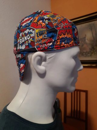 Gorras para soldadores y montadores 100% algodón