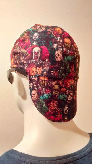 Gorras para soldadores y montadores 100% algodón