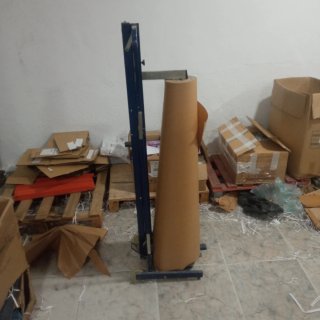 Porta rollo papel embalaje