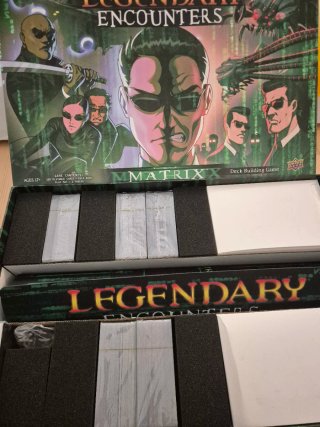 Legendary Encounters Matrix Deck Building Game