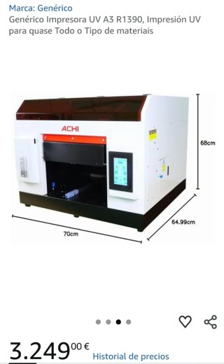 Impresora UV ACHI A3