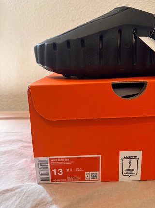 Nike Mind 001 Slide Triple Black