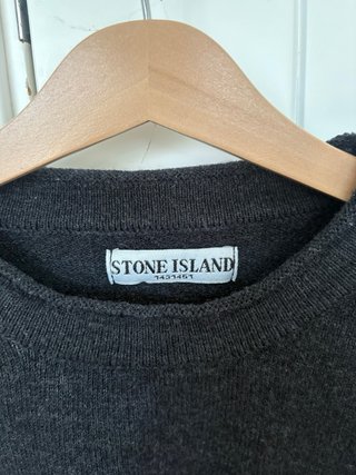 Jersey Stone Island Vintage Gris
