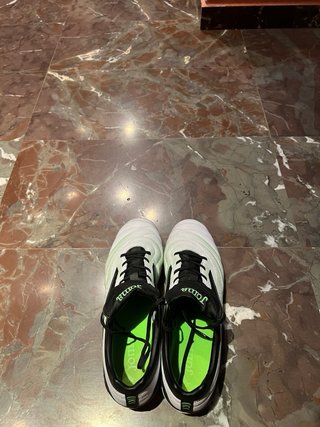 Zapatillas Fútbol Joma Score 2502 FG Blancas/Verde