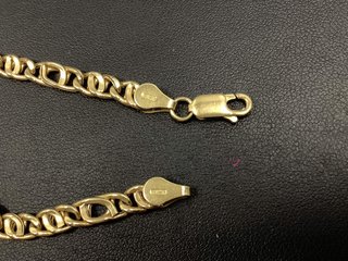 cadena oro 18k 30cm