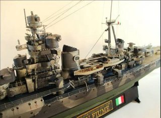 Maqueta Crucero Italiano Fiume 1:350 Trumpeter