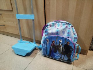 Mochila Escolar Frozen con Ruedas