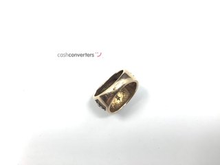 sello oro 14k con piedra