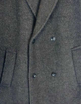 Abrigo Calvin Klein Marrón/Gris