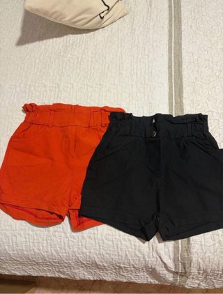 Pack 2 pantalones cortos talla S