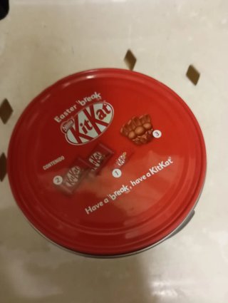 Bote metálico Kit Kat