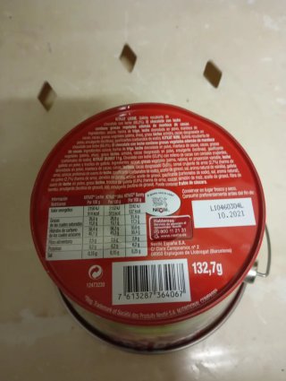 Bote metálico Kit Kat