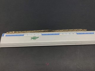 cadena oro 18k 33cm