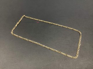 cadena oro 18k 33cm