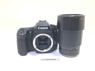 camara digital reflex canon canon eos 80d + tamron af ld 70-300mm f/4-5.6 tele-macro