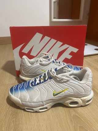 Nike Tn Azul y Blanco